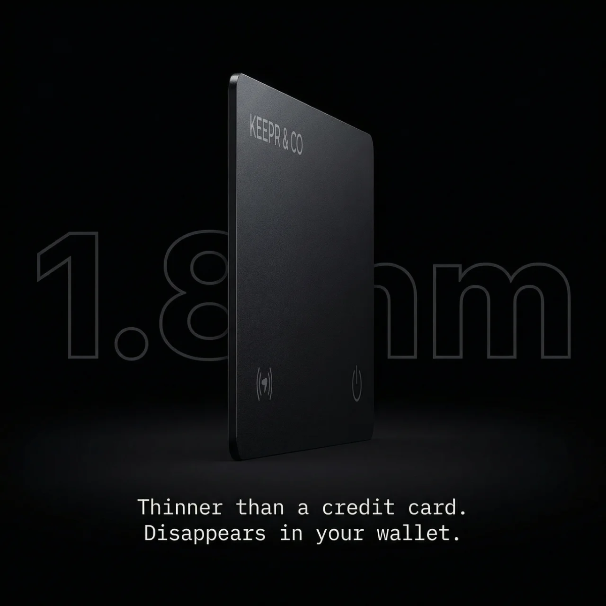 KEEPR Card – Slim Tracking Card for Wallet & Essentials