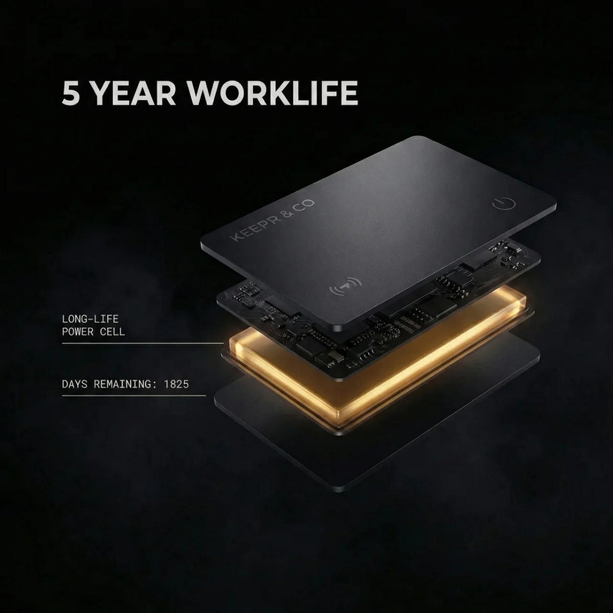 KEEPR Card – Slim Tracking Card for Wallet & Essentials