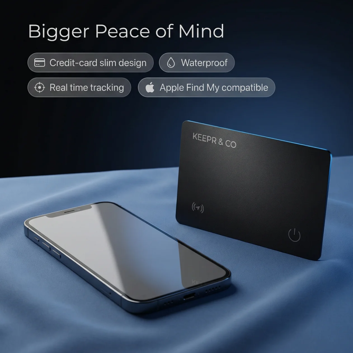 KEEPR Card – Slim Tracking Card for Wallet & Essentials