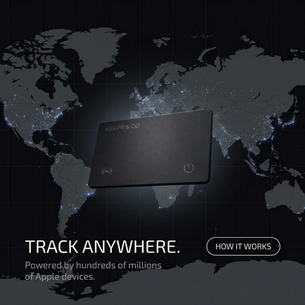 KEEPR Card – Slim Tracking Card for Wallet & Essentials